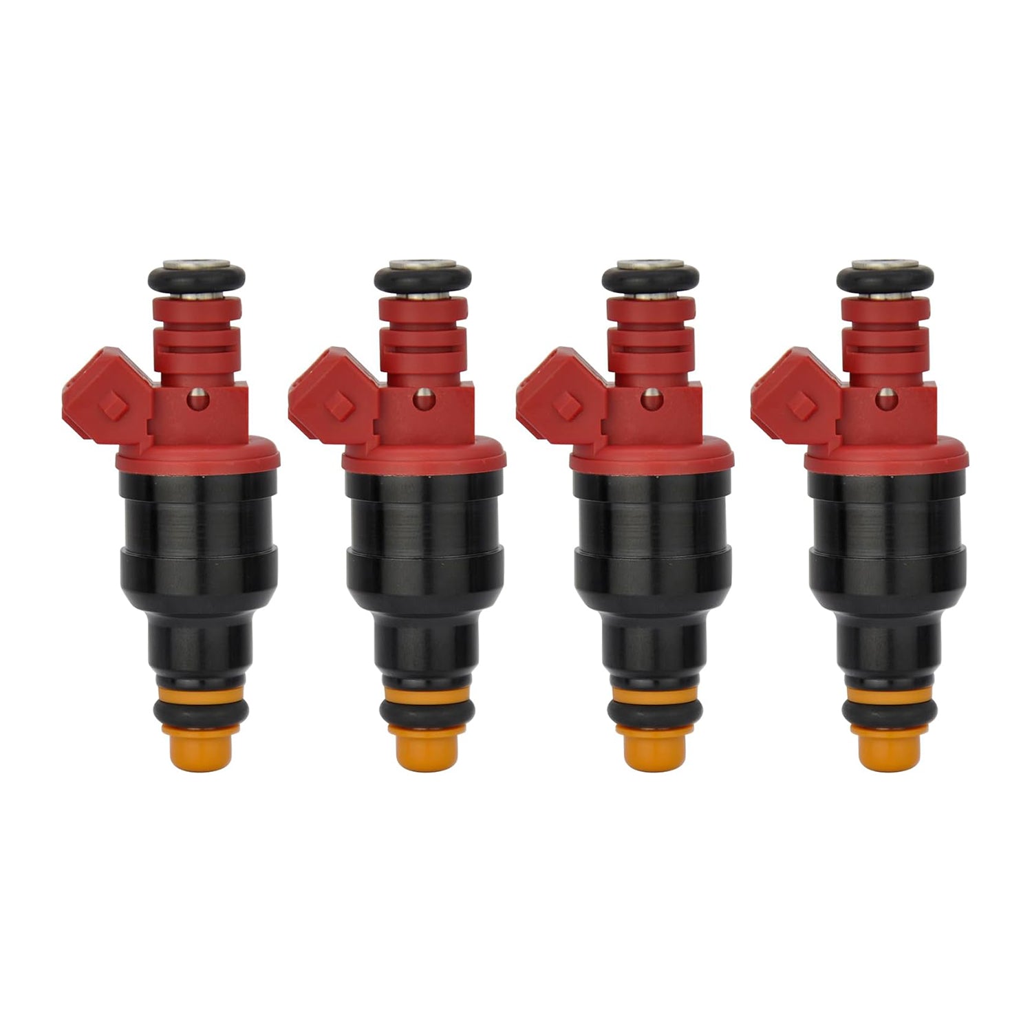 4pcs Fuel Injectors F57Z9F593B ZZM313250 FJ229 F57E-B2C 842-12107 Replacement for 1995 1996 1997 Mazda B2300 Ford Ranger