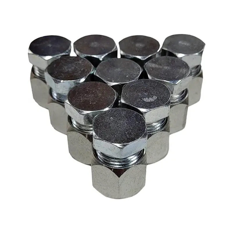 10 Pcs 1/2" JIC Cap and Plug Combo Hydraulic Fitting 2408-08 0304-C-08
