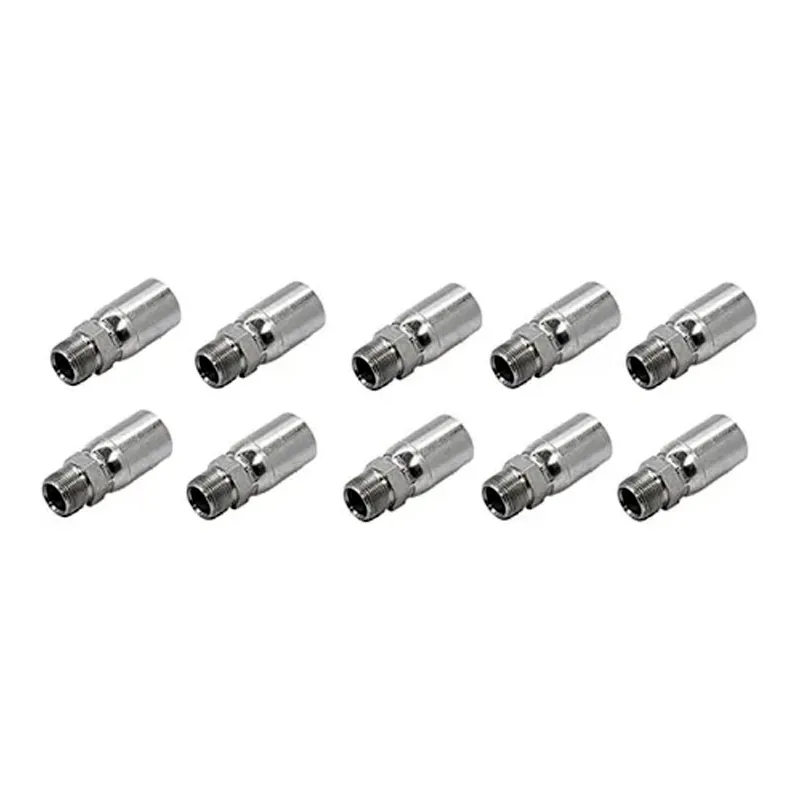 10 Pcs Hydraulic Hose Fitting With 1/2" NPT Male 06U-108 for Parker