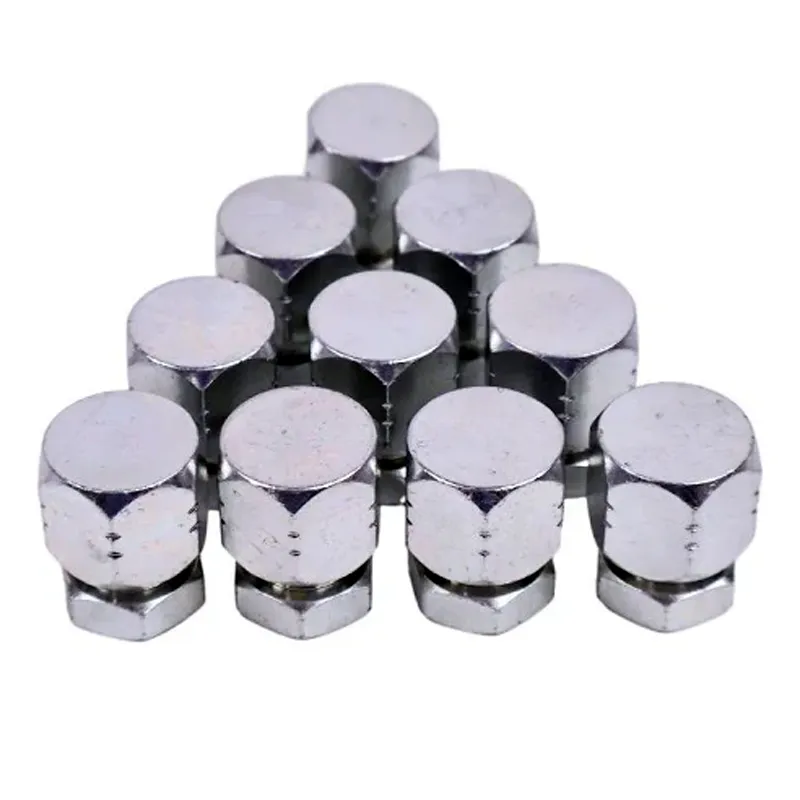 10 Pieces 3/8" JIC Cap and Plug Combo Hydraulic Fitting 2408-06 0304-C-06