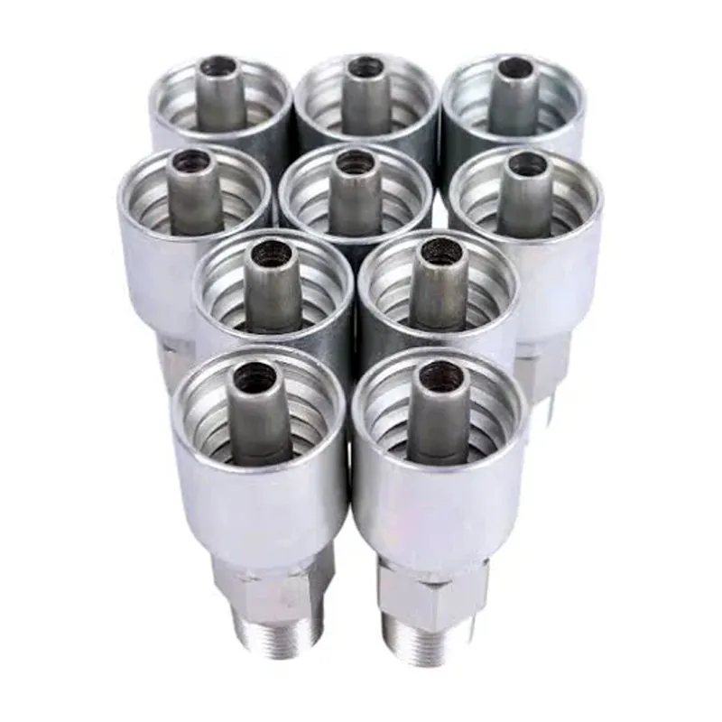 10PCS Hydraulic Hose Fitting With 3/8" Male Pipe 10143-6-6 for Parker