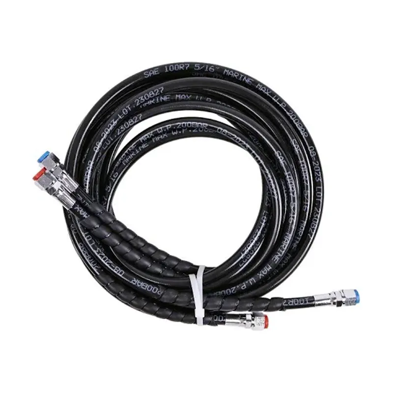 16FT Hydraulic Hose Kit HO-5116 for SeaStar Outboard Steering Boat Teleflex Marine