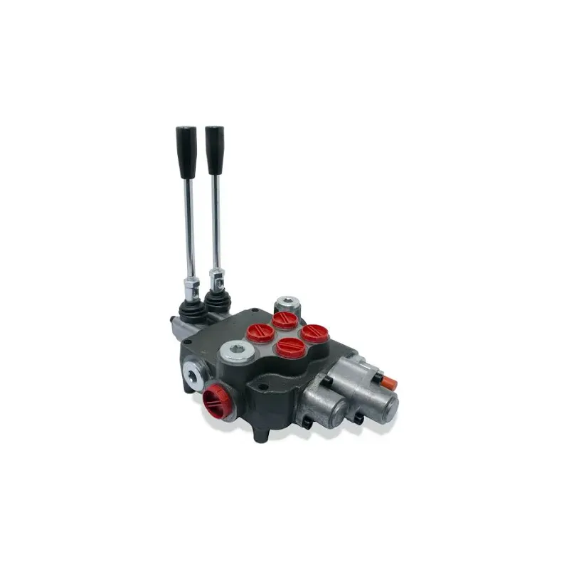 2 Spool w/ Single Float Detent 21 GPM Monoblock Hydraulic Directional Control Valve P80G-