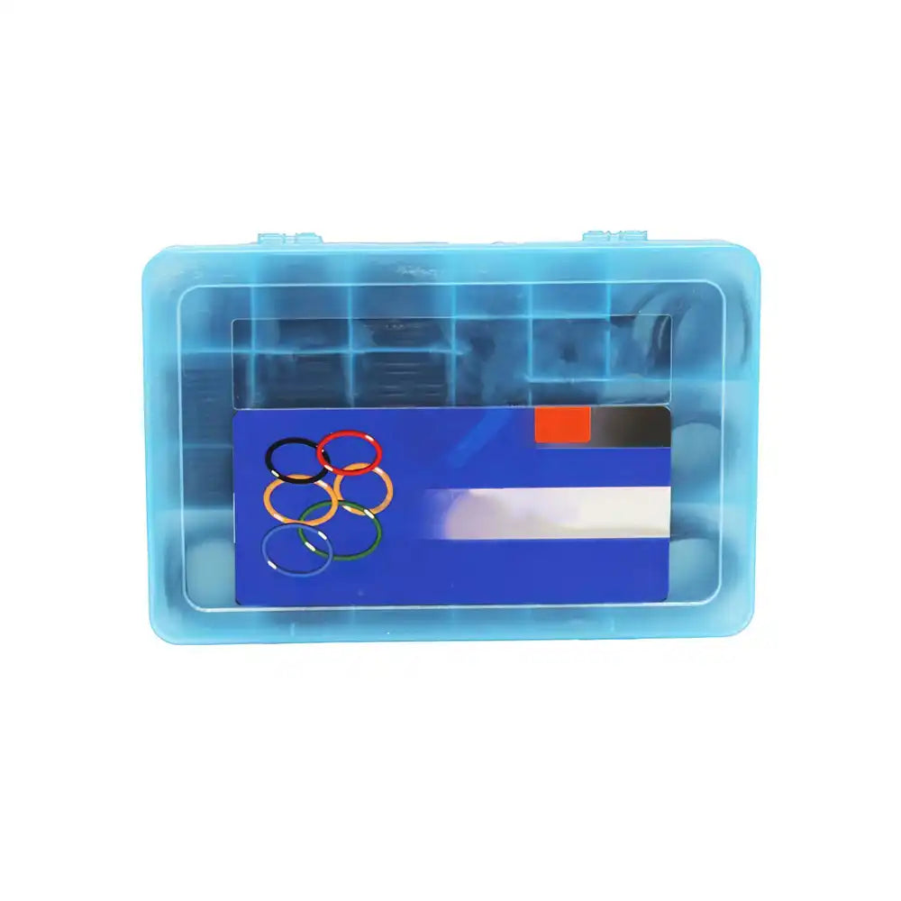 376 Pcs O-Ring Box Sealing Rubber Ring Kit for Volvo EC140 EC210 EC240 EC290 EC460 Excavator