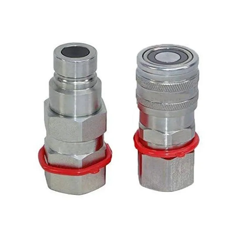 For Thomas 85 105 137 153 175 205 250 255 320 5/8" SAE Flat Face Hydraulic Quick Connect Coupler Set