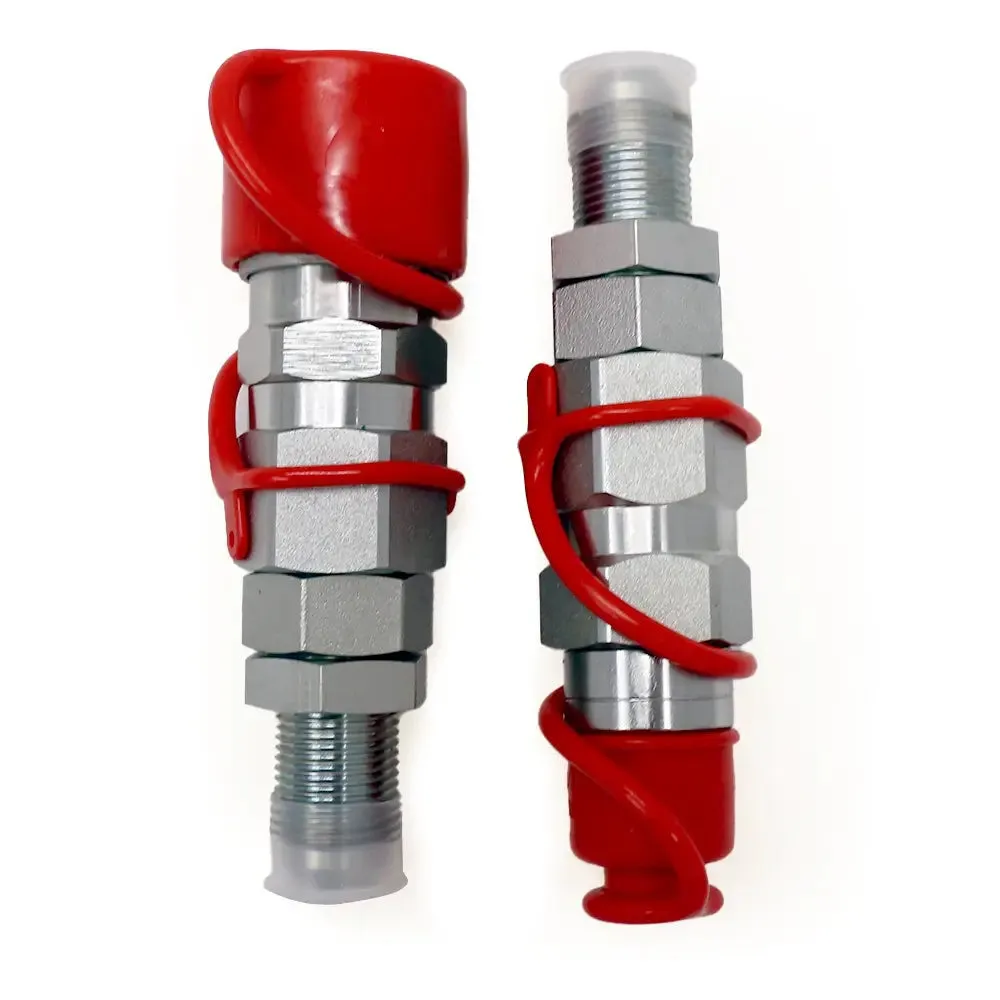 Hydraulic Quick Connect Coupler Set For Caterpillar CAT Excavator 216B 226B 232B 236B 242B 246 248B 252B 262B 5/8 SAE Flat Face