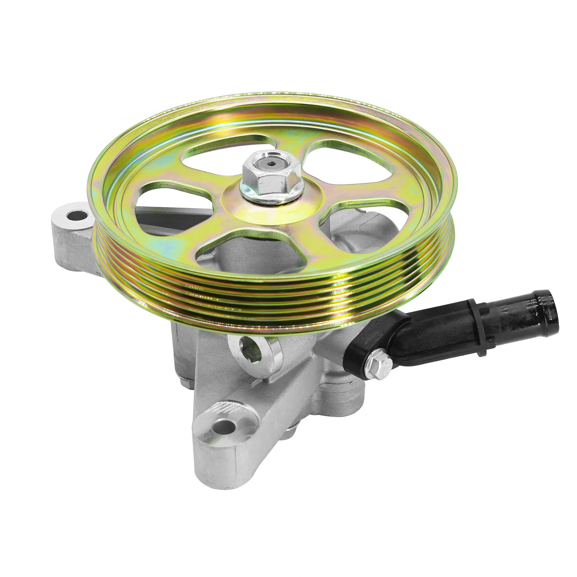 Power Steering Pump w/ Pulley 56110-PVJ-A01 56483-RDA-A01 for Honda Pilot V6 3.5L 2005-2008