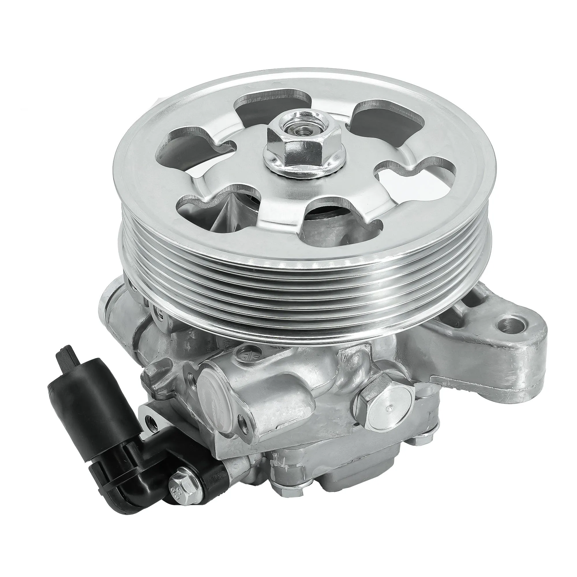 Power Steering Pump with Pulley Power Assist Pump 21-5456 56110-RNA-A01 55-5822 36-215668 Fit for 2006-2011 Honda Civic 1.8L L4