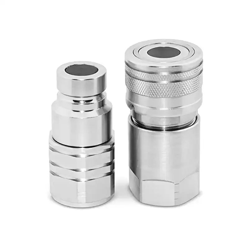 SAE Flat Face Hydraulic Quick Connect Coupler Set For Case (2001 - 2003) 410 420 430 435 440 445 450 465 5/8