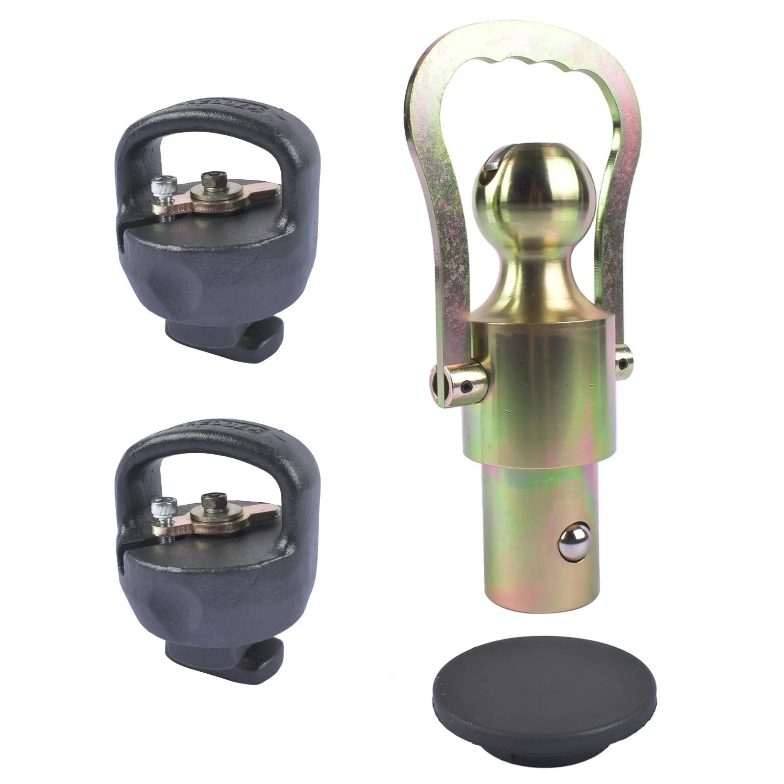2-5/16" Gooseneck Ball and Safety Chain Kit GNXA2062 for Dodge Ram 2500 3500 Truck