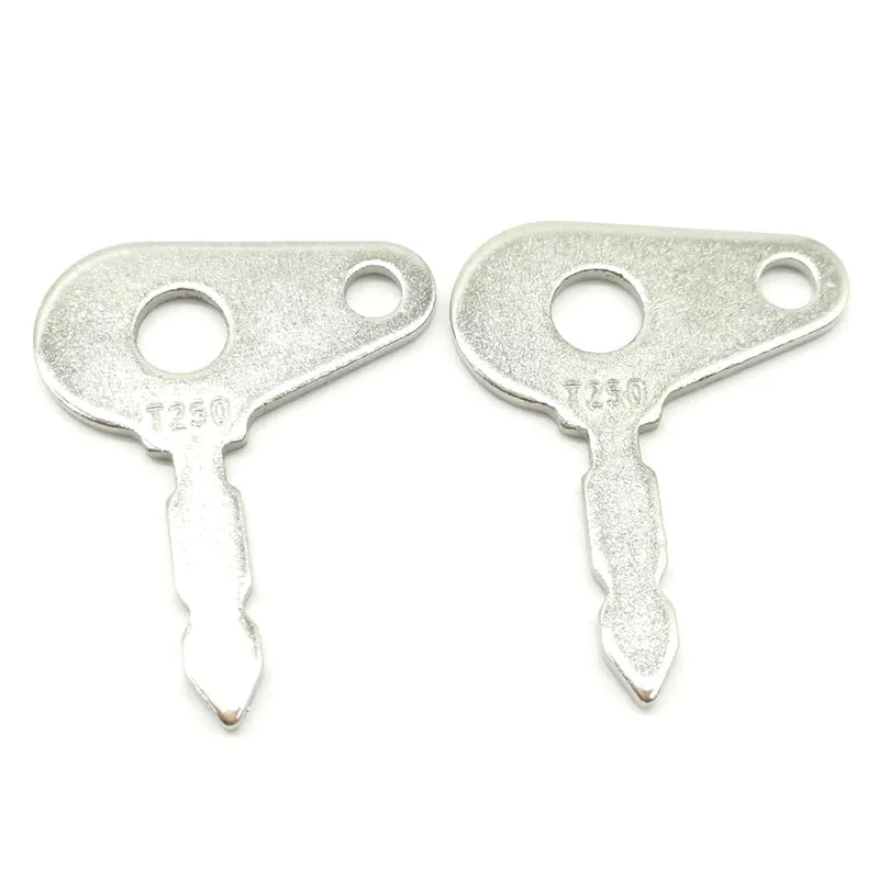 2Pcs Ignition Key T250 98800177 for Massey Ferguson Case JCB New Holland Ford Ship to US