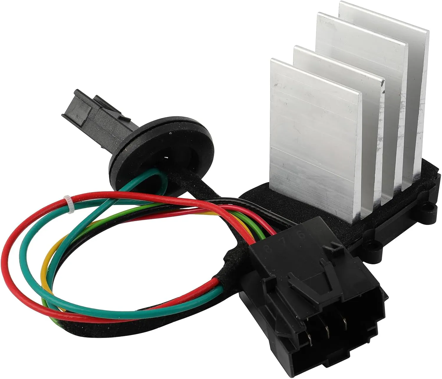 AC Blower Motor Resistor Compatible with 2006–2008 Saab 9-5 (Aero Sedan & Wagon) – HVAC Heater Blower Resistor Control Module – Replaces RU904, 5468152, 4P1639