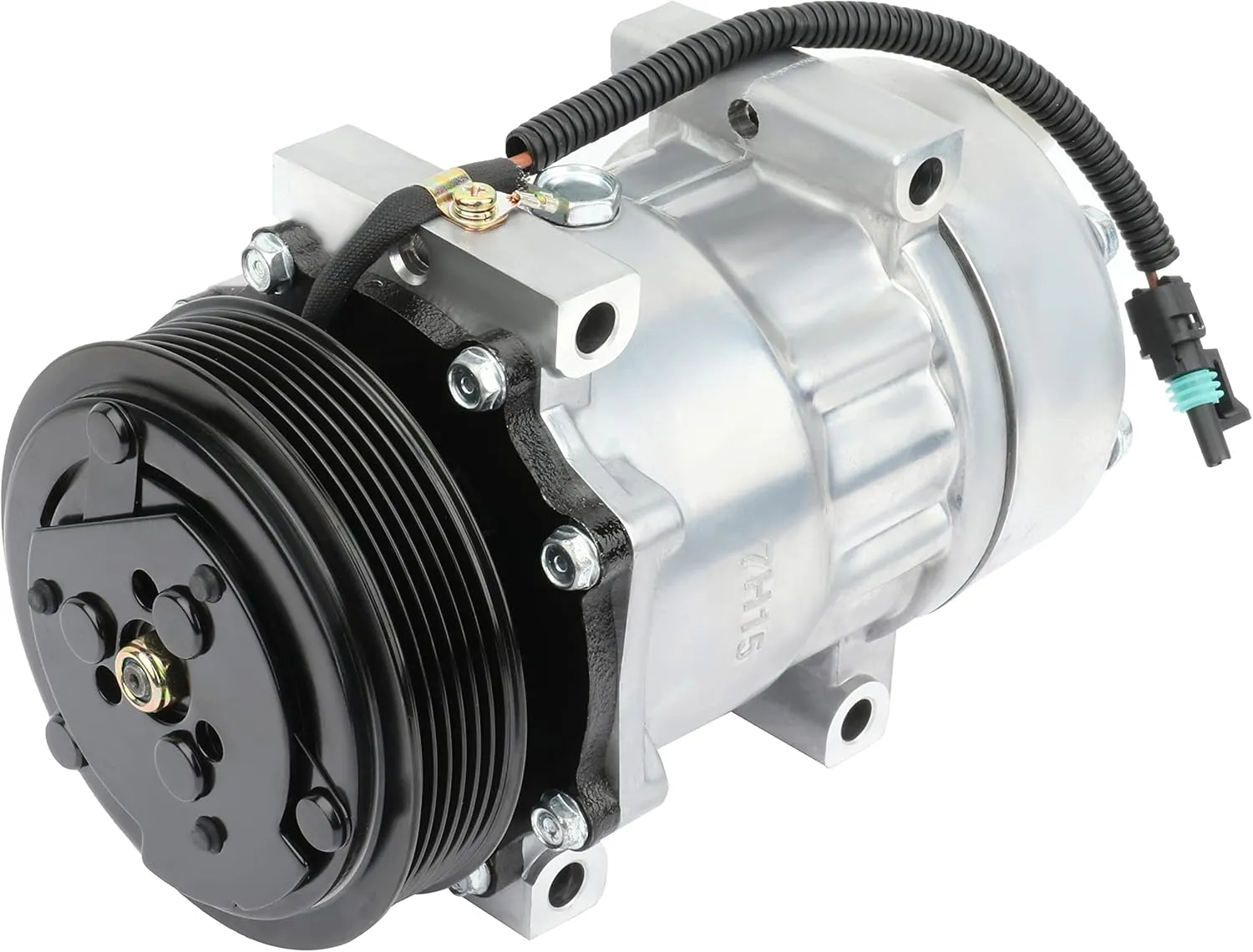 AC Compressor with Clutch for Jeep Cherokee, Wagoneer, Wrangler (1984-1996) – 2.5L & 4.0L