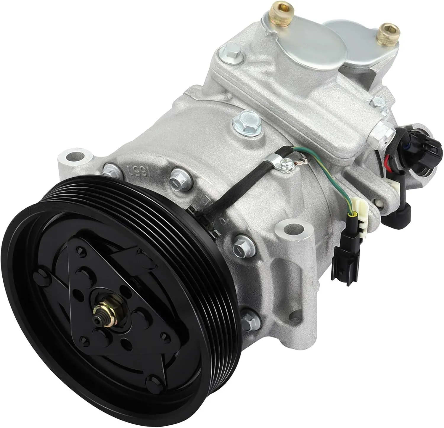 AC Compressor with Clutch – Compatible with 2008-2012 Land Rover LR2 3.2L & 2011-2016 Volvo S60 XC60 3.0L