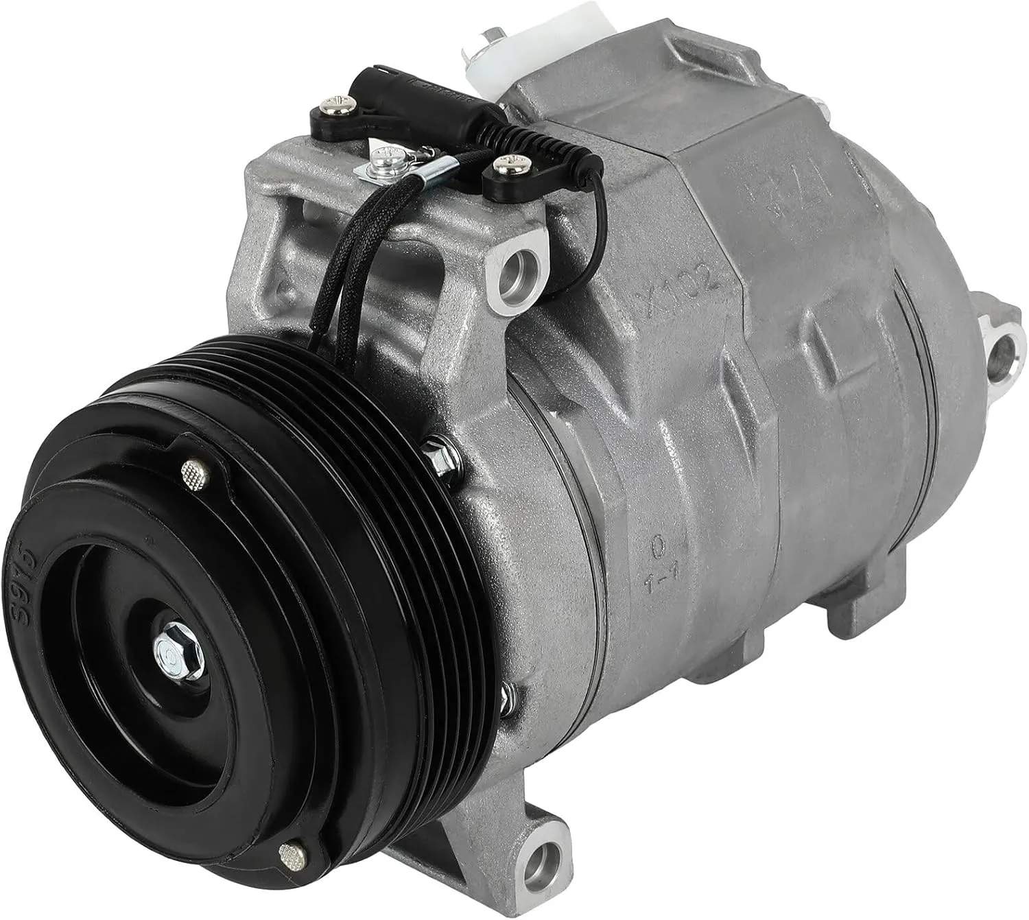 A/C Compressor with Clutch - Compatible with BMW X5 3.0L 2001-2002 & Land Rover Range Rover 4.4L 2003-2005
