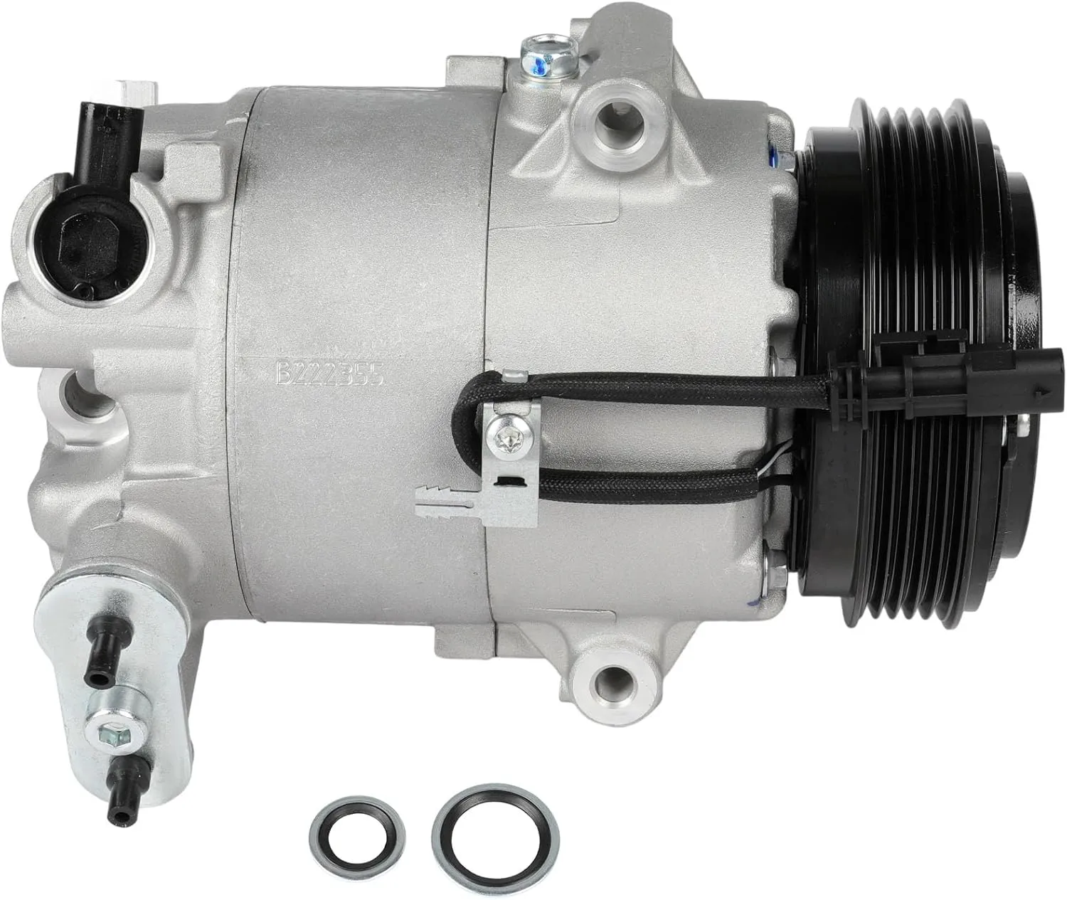 AC Compressor with Clutch – Fits Chevrolet Cruze 1.4L (2012-2016) & Cruze Limited 1.4L (2016) – Rapid Cooling