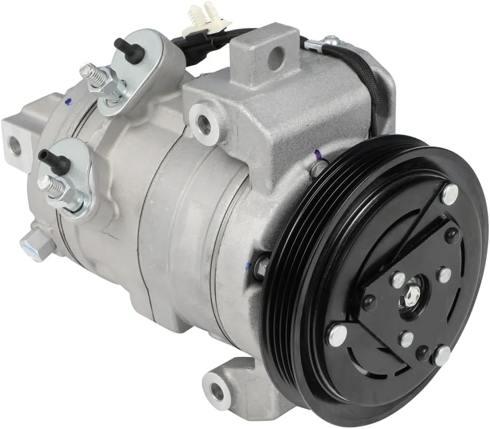 AC Compressor with Clutch – Compatible with 2011–2014 Ford Mustang 3.7L Air Conditioning Compressor