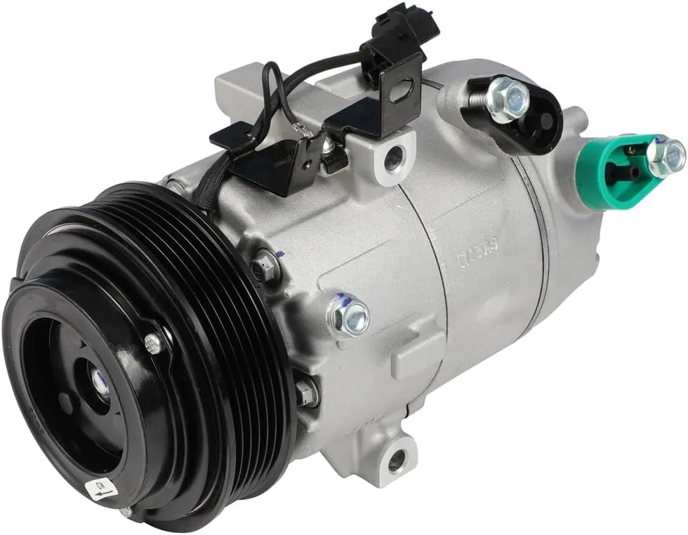 AC Compressor with Clutch 2014-2018 Fit for Kia Forte Forte5 for Hyundai Elantra GT 2.0L Air Conditioning Compressor Fast Cooling