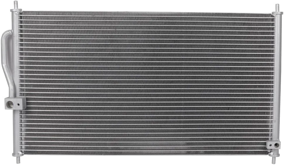 AC Condenser Compatible with 1994-2001 Acura Integra & 1997-2001 Honda CR-V | Radiator Cooling Fan Assembly | Replacement 4801, 80110ST7A21, 80110S10003, 80110ST7003, 80110SP7A21