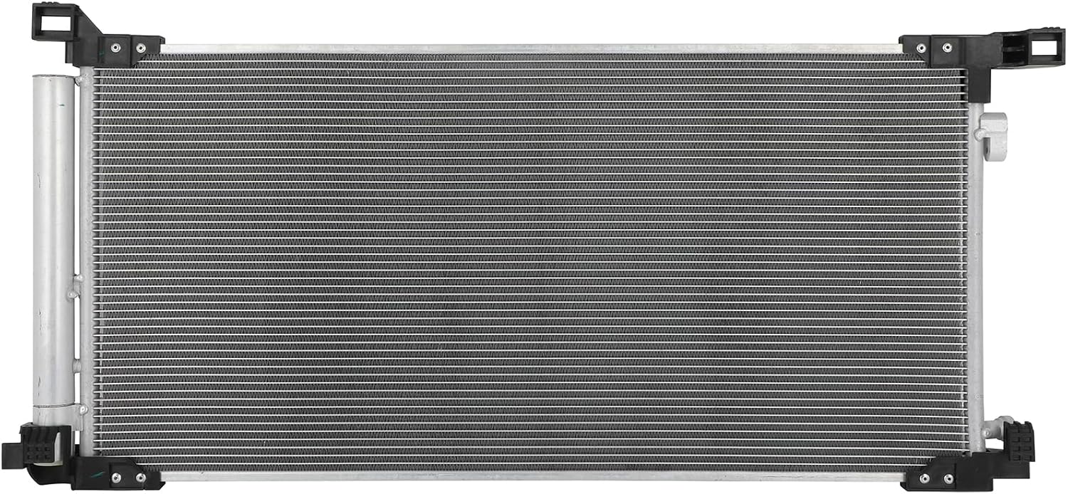 AC Condenser Compatible with 2019-2023 Toyota Corolla & 2019-2022 Lexus UX200 – Radiator Cooling Fan Assembly, Replacement 30155, 884A012010, CN30155PFC, TO3030338