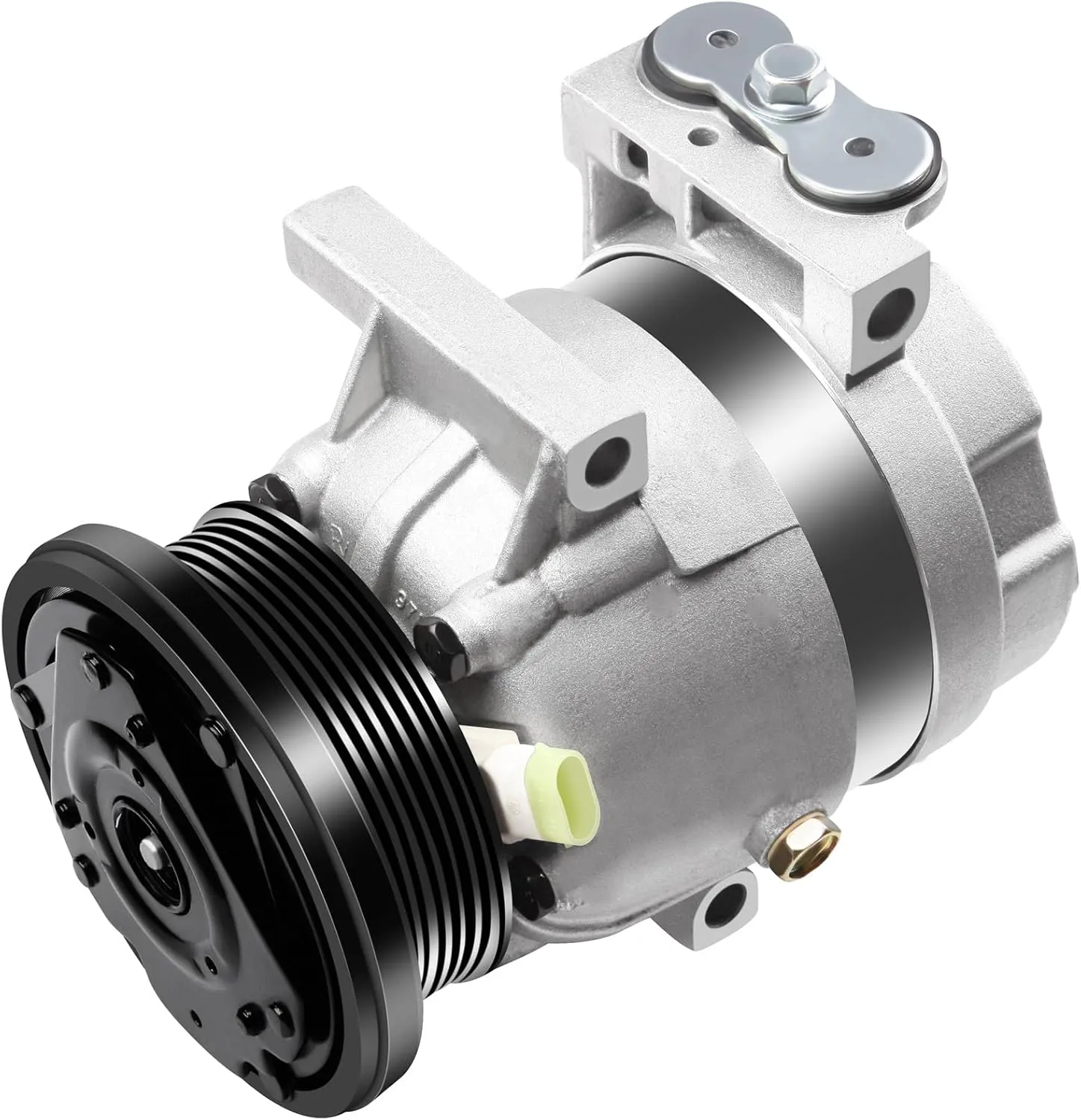 Air Conditioning Compressor with Clutch, Compatible with Buick Century (1996-2005), Chevrolet Impala, Lumina, Malibu, Monte Carlo, and Oldsmobile Cutlass