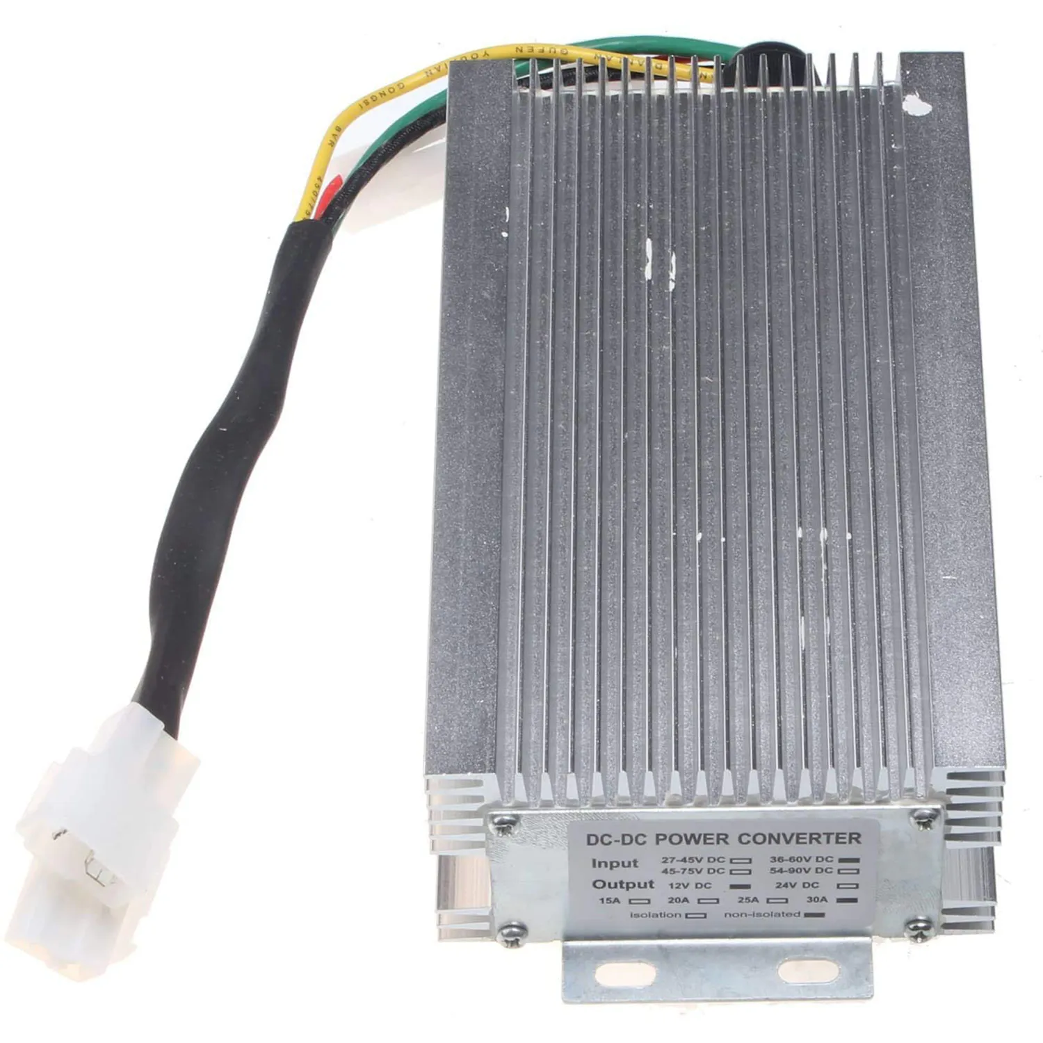 DC Converter 48V to 12V Step Down Reducer 30A 30amp 360W 0A~30A Fit for Golf Cart EZOGO