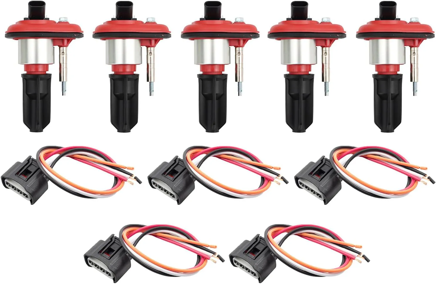 Ignition Coil Set Compatible with 2006 Hummer H3
