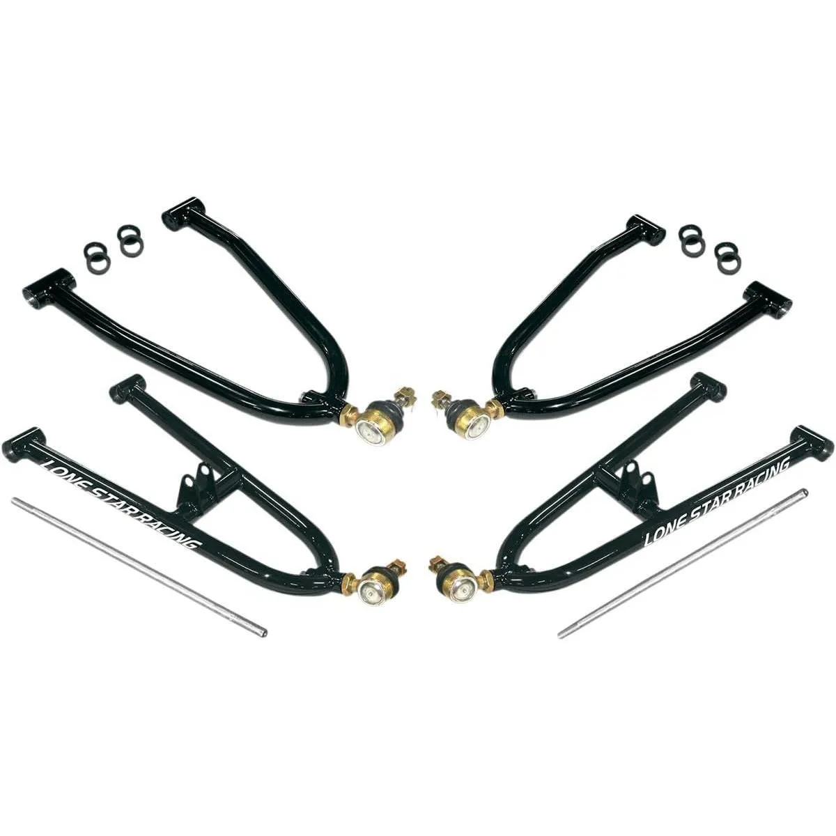 Lone Star Racing Powder Coated A Arm Kit 17-201807 for 2003 2005 2006 Yamaha Banshee 350 YFZ350 YFZ350SP