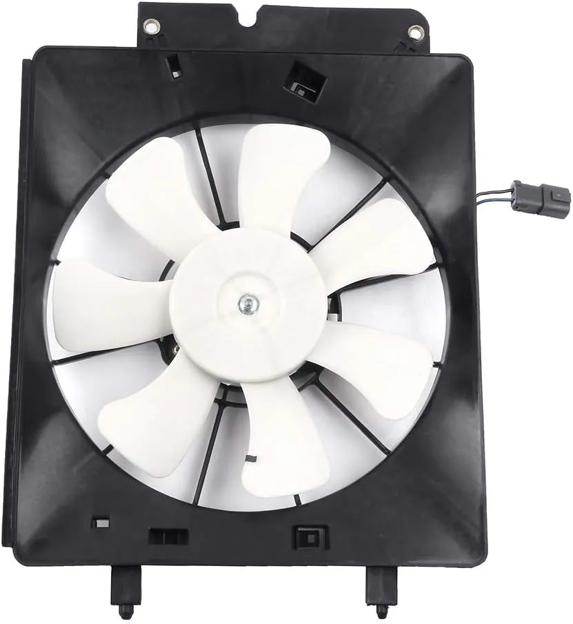 Radiator Condenser Cooling Fan Assembly Replacement Compatible with 2003-2006 Honda CR-V & Element 2.4L