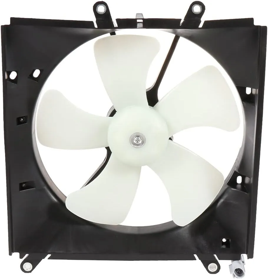 Radiator Cooling Fan Assembly Compatible with 1993-1997 for Geo Prizm/for Toyota Corolla,Replace 620-500,600150,75242,FA70070,1636102050,1636111020,1636302040,1636374020,1671102050