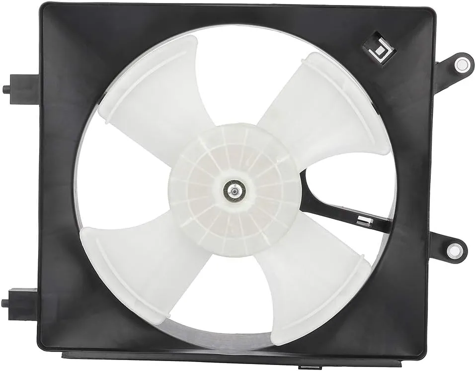 Radiator Cooling Fan Assembly Compatible with 2001-2005 Honda Civic – Engine Cooling Fan Replacement (620-220, 620220, 38605PLCJ013, 38616PMMA01, HO3113114, 101M26001E)