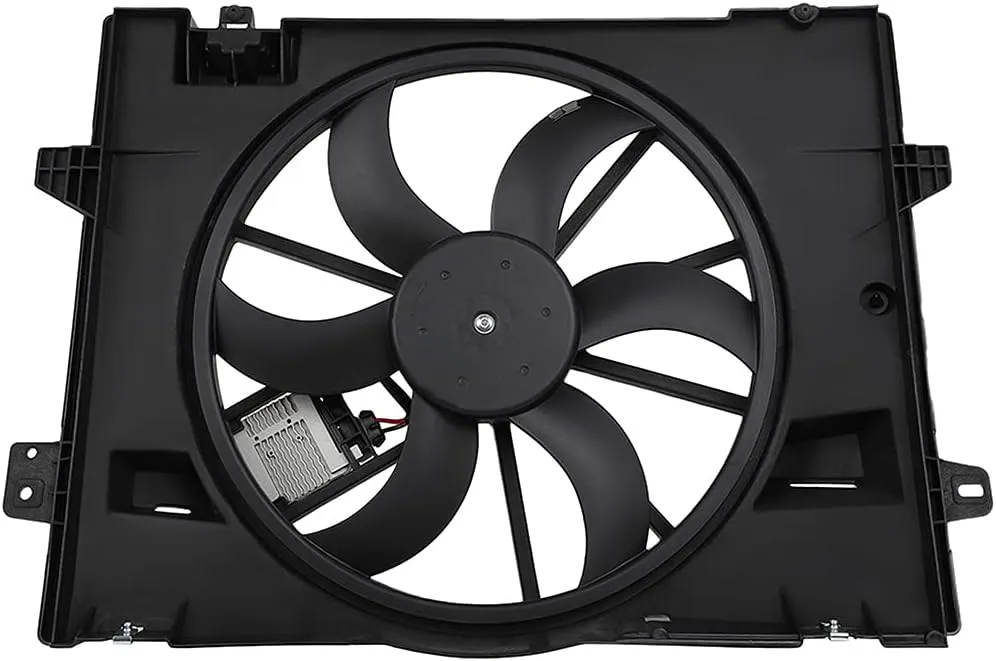 Radiator Cooling Fan Assembly Compatible with 2006-2011 for Ford Crown Victoria/for Lincoln Town Car/for Mercury Grand Marquis,Replace 620-119,621380CU,‎FO3115178,621-353,FA70841,CF15005