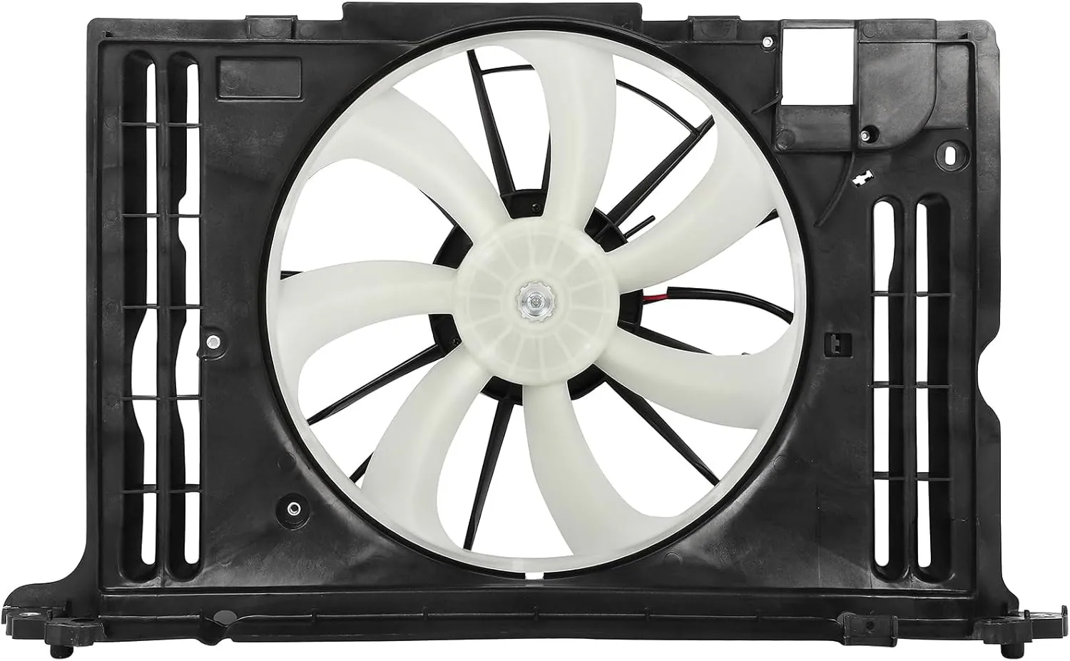 Radiator Cooling Fan Assembly Compatible with 2009-2010 Pontiac Vibe, 2009-2013 Toyota Corolla, 2009-2014 Toyota Matrix – Replaces 621-363, 622130, FA70779, 163610T040, 88975763, TO3115166
