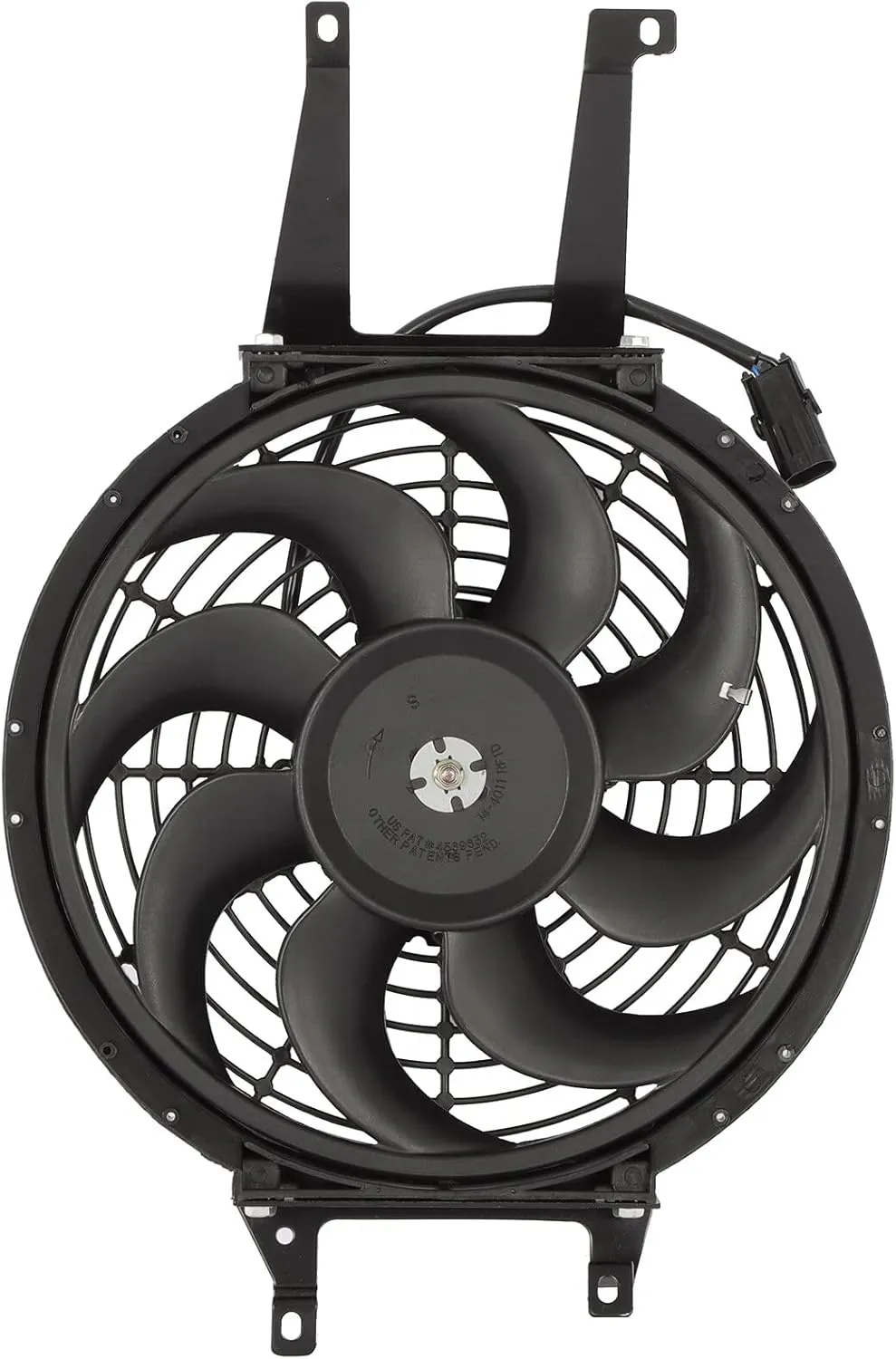 Radiator Cooling Fan Assembly Compatible with 1999-2000 Cadillac Escalade, 1992-1994 & 1988-1999 Chevrolet Blazer, 1992-1999 Chevrolet C1500 (Replaces 158686)