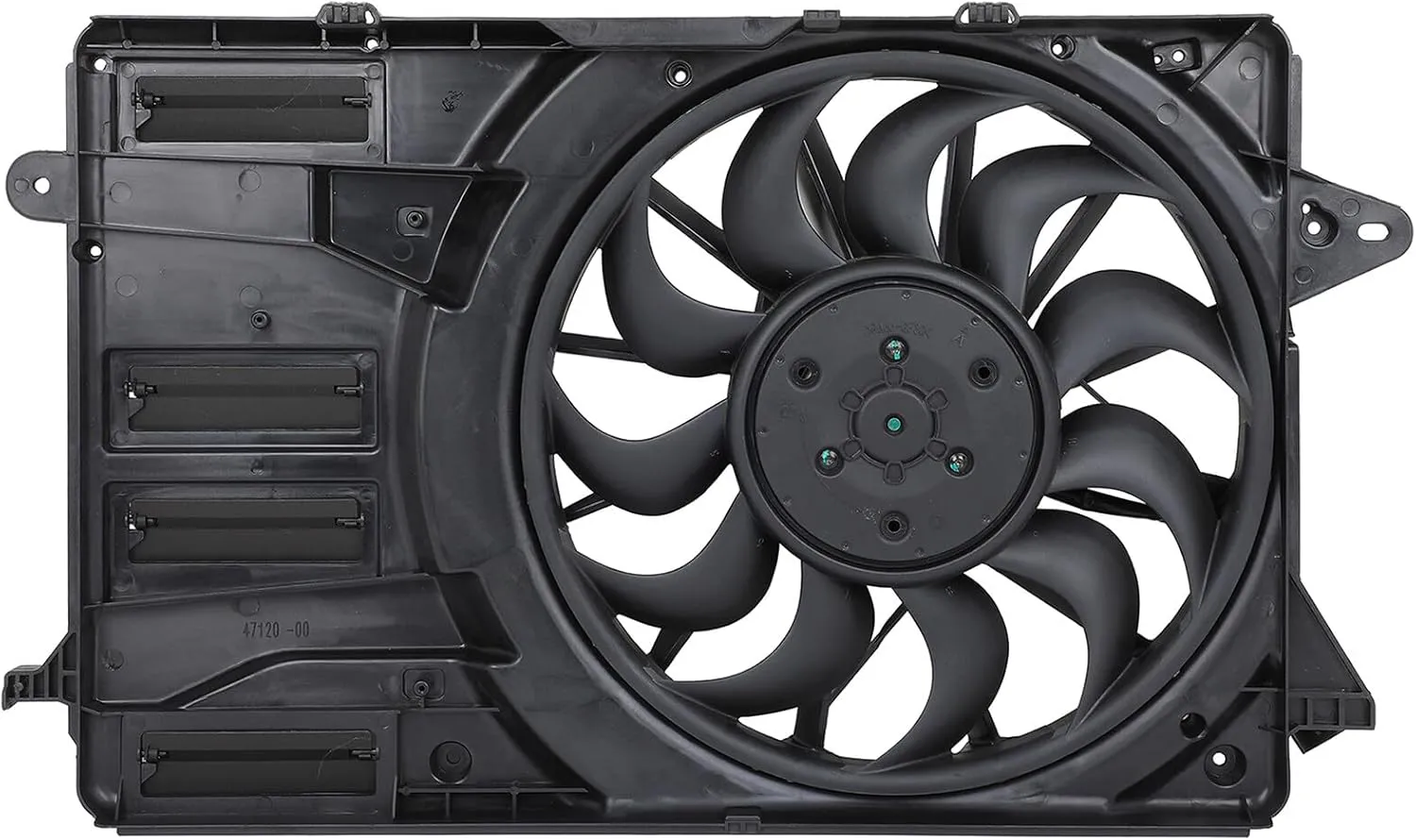 Radiator Cooling Fan Assembly Compatible with 2018-2019 Buick Lacrosse, 2016-2020 Chevrolet Malibu – 624090, 84297662