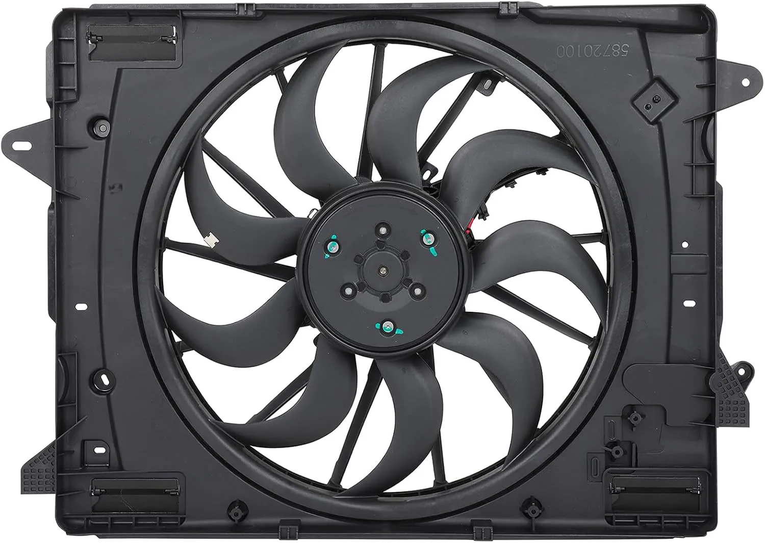 Radiator Cooling Fan Assembly Compatible with 2020 Ford Escape – Replaces 624730, LX618C607-BC, LX6Z8C607-A, LX6Z8C607-B