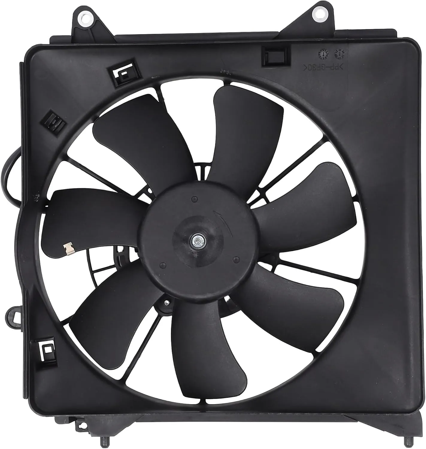 Radiator Cooling Fan Assembly Compatible with 2011-2016 Honda CR-Z 1.5L & 2010-2014 Honda Insight 1.3L – Replaces AC Condenser Fan 621419, 621-419, 38611RBB003, 38615RBJ003, 38616RBJ003
