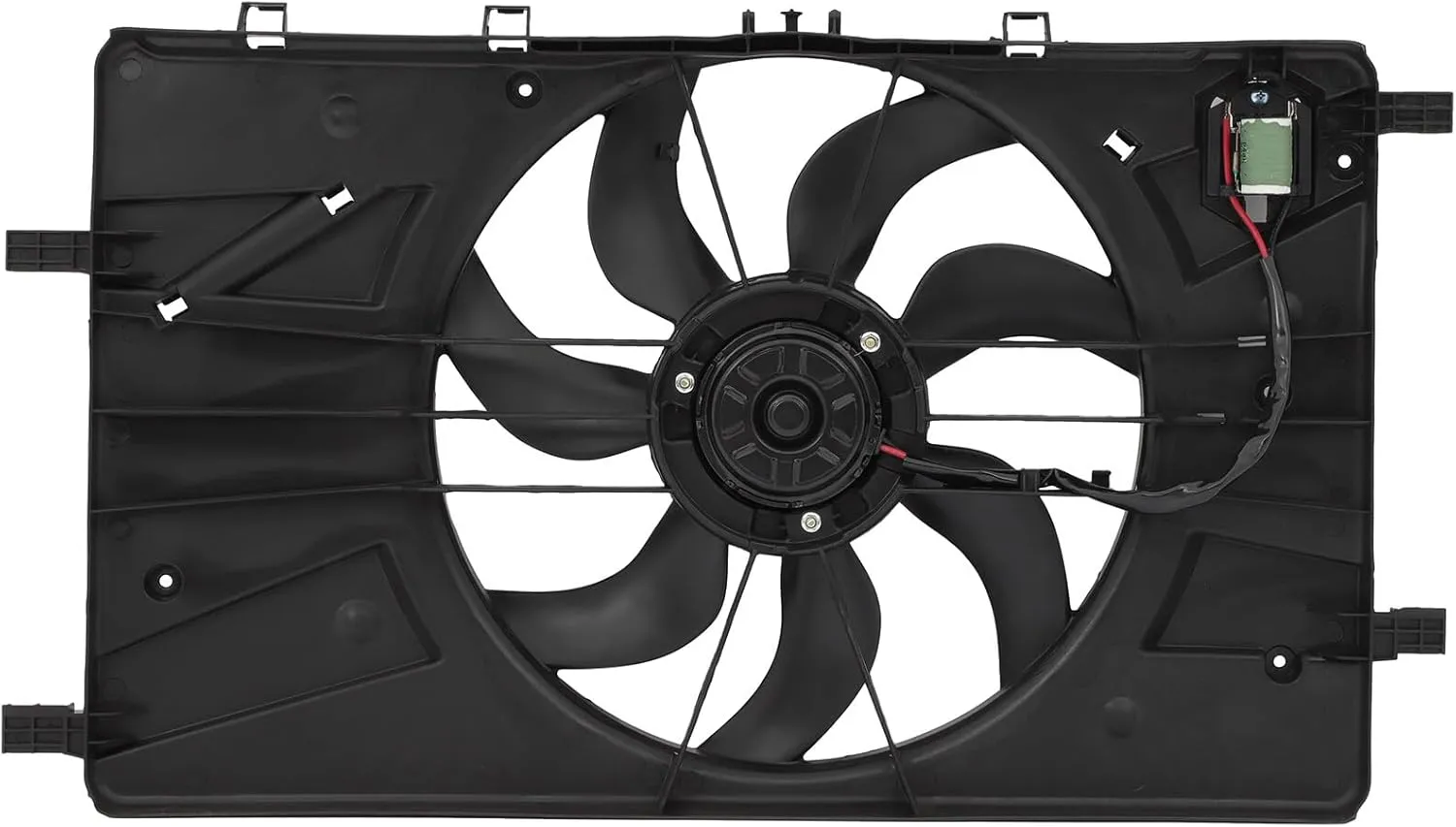 Radiator Cooling Fan Compatible with 2012 Buick Verano & 2011–2016 Chevrolet Cruze