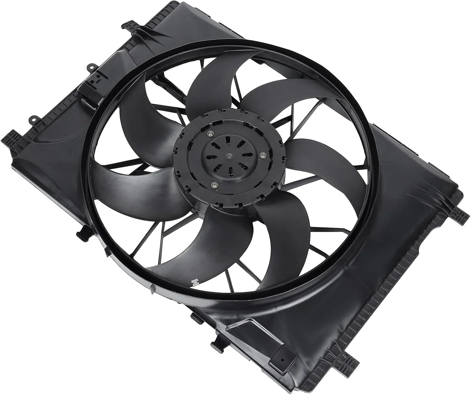Radiator Cooling Fan Compatible with Mercedes-Benz C230 2008-2009, C250 2010-2015, C300 2008-2014, C350 2008-2015
