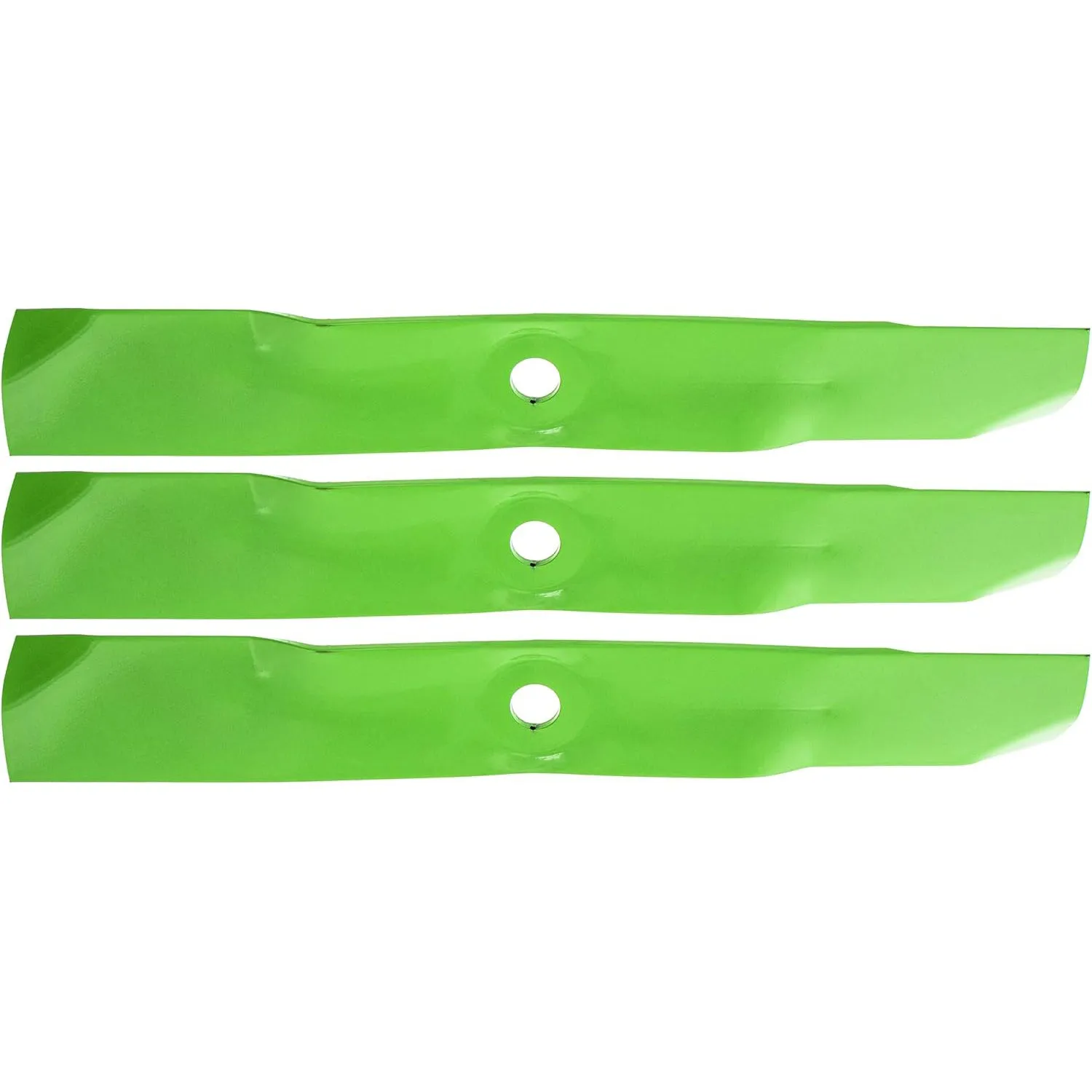 3PCS Mower Blade Set M143520 UC22010 for John Deere LX280 Z425 Z45 1025R 2210 54C Decks (Medium Lift)