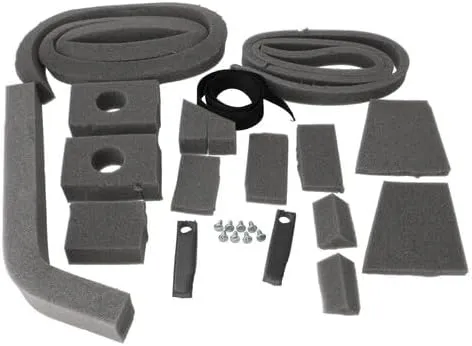 Radiator Cushion Foam Kit CR91035 for John Deere 6600 6622 4030 4040 4050 4055 4230 4240 4250 4255 4430 4440 4450 4455 4555 4560 4630 4640 4650 4755 4760 4840 4850 4955 4960 4240S