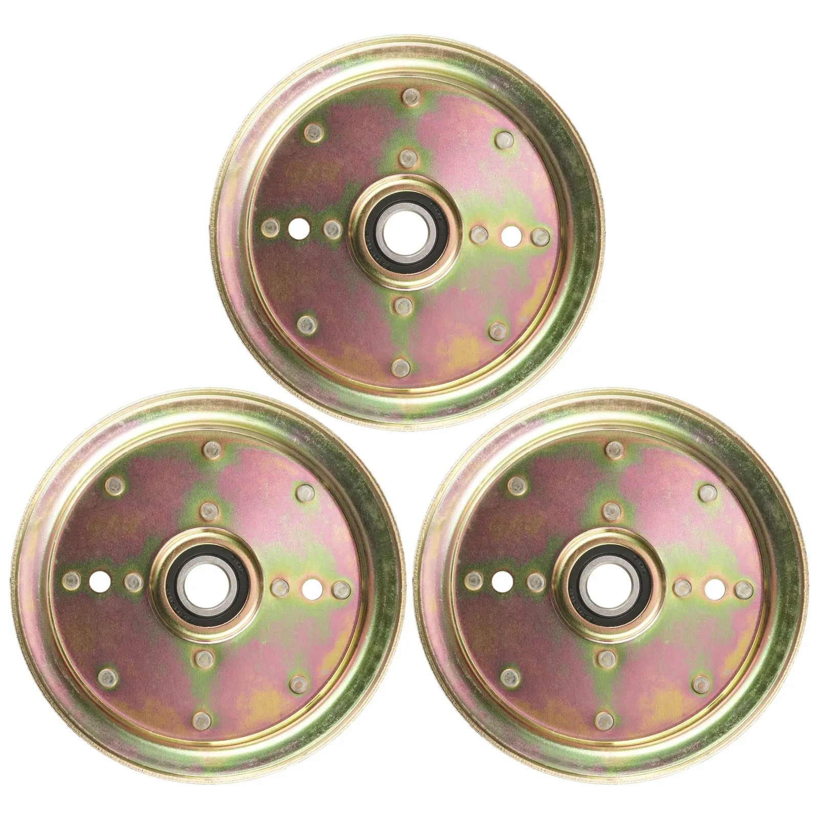3 Idler Pulleys 1-633109 for Exmark Lazer Z E-Series Toro Z Master Mower