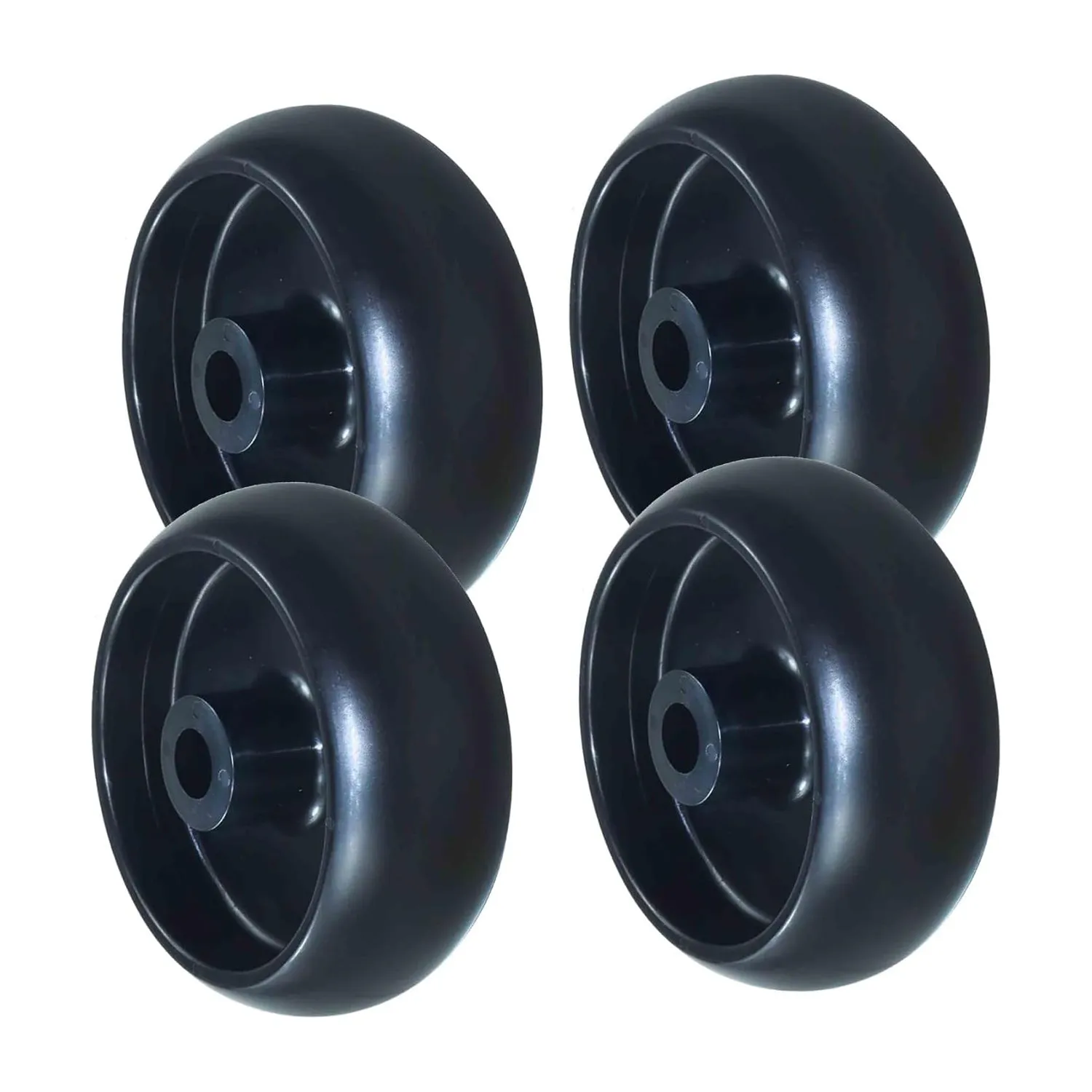 4 Pack Rear Gauge Wheel Replaces GX10168 Stens 210-051 For John Deere 100, E100, D100, L100, La100, S200, X300, Z200, Z300, Z400 and Z500 Series Deck Wheel aftermarket
