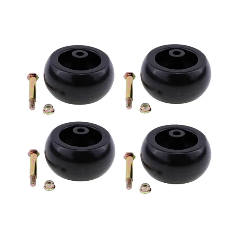 4 Pcs Deck Wheel for Bad Boy 022-5234-98 022-1000-00 Kubota K5351-42110 Toro Exmark 1-603299 68-2730 Husqvarna 539102643