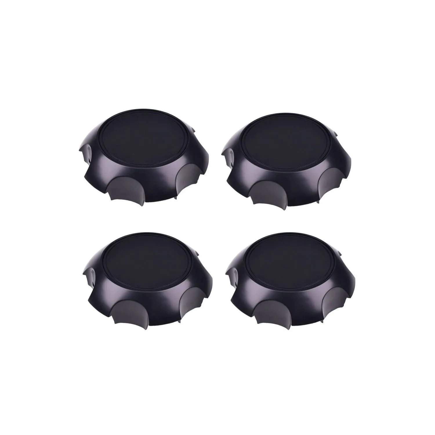 4 Pieces Matte Black Center Cap PTR20-35111-BK for Toyota FJ Cruiser 4Runner Tacoma 2005-2019