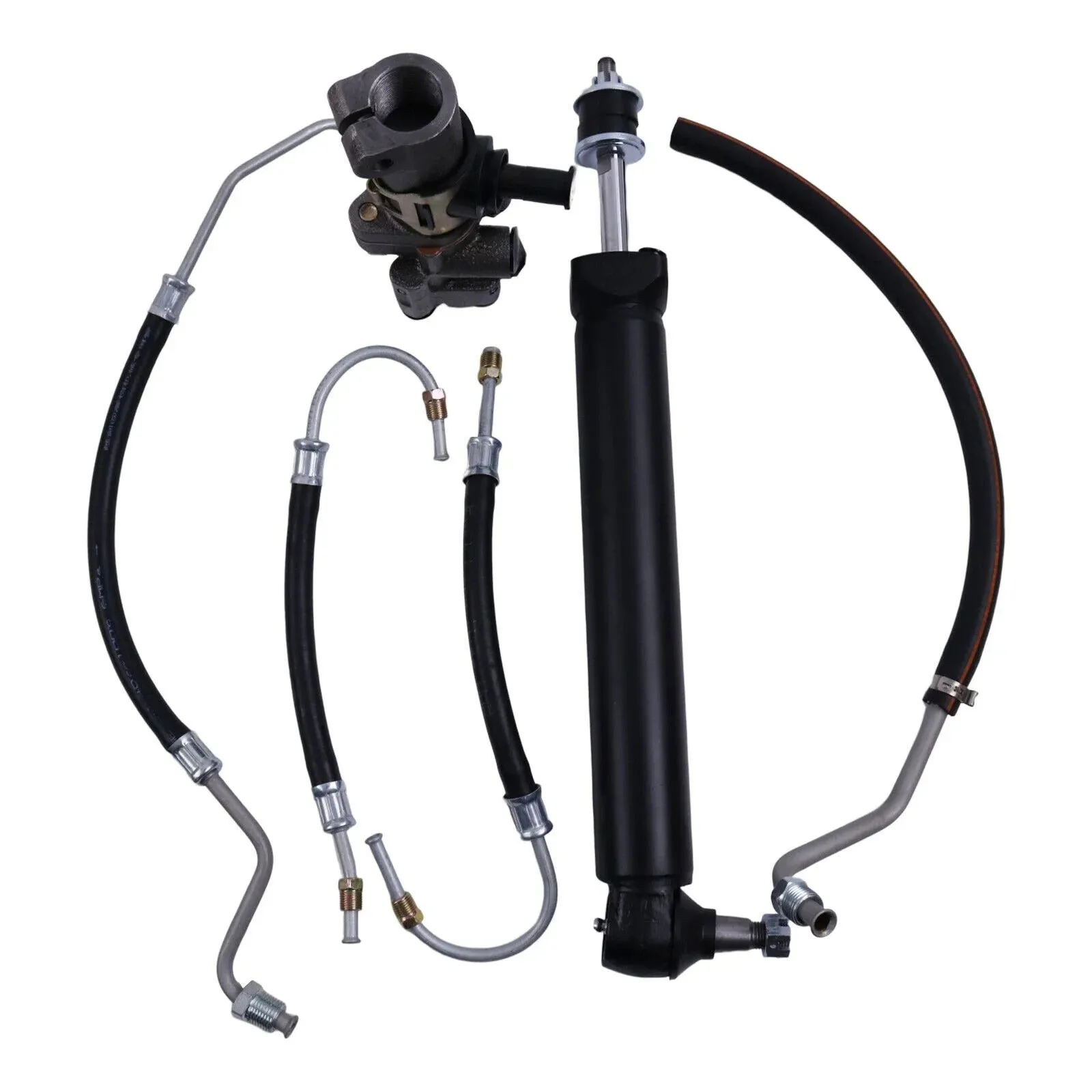 Power Steering Valve Cylinder & Hose Kit 1509003 1505001 1502007 for Chevrolet Corvette Base 5.3L 5.7L 7.0L 7.4L 1963-1979